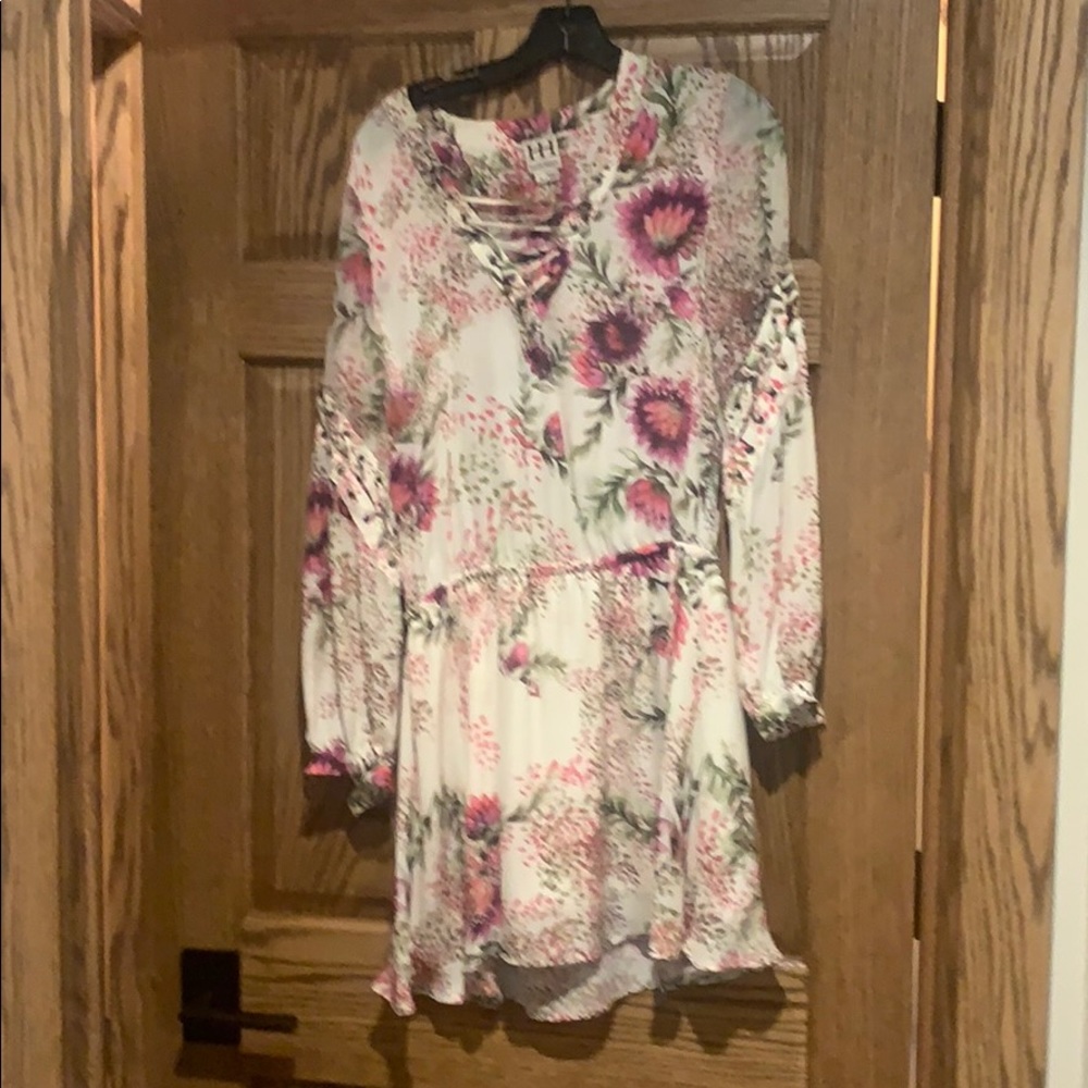 Floral haut hippie dress